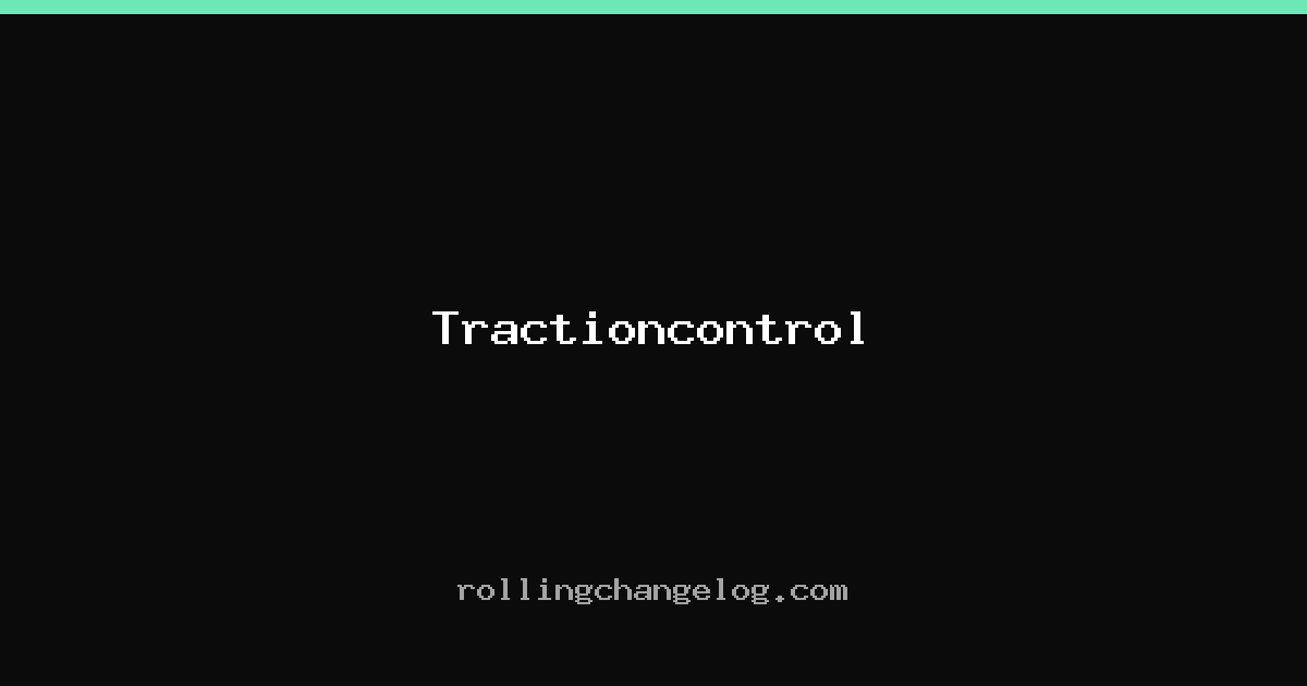 Tractioncontrol cover