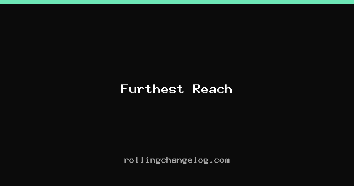 Furthest Reach cover