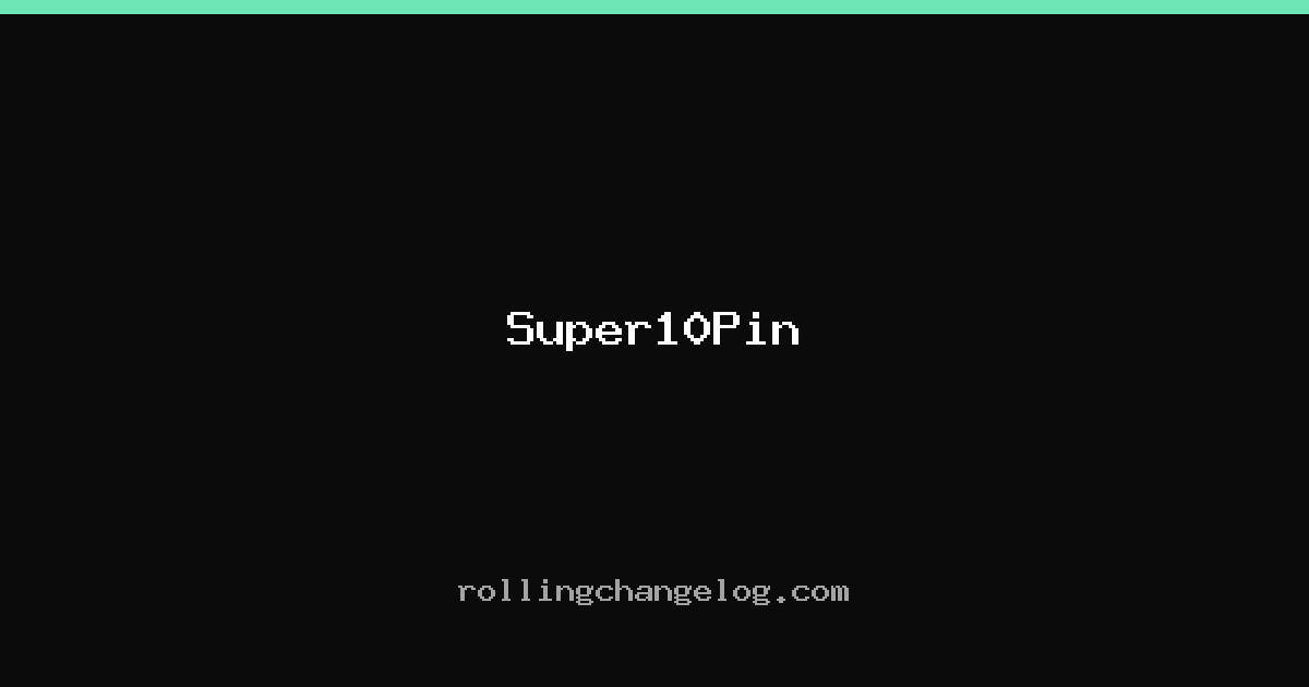 Super10Pin cover
