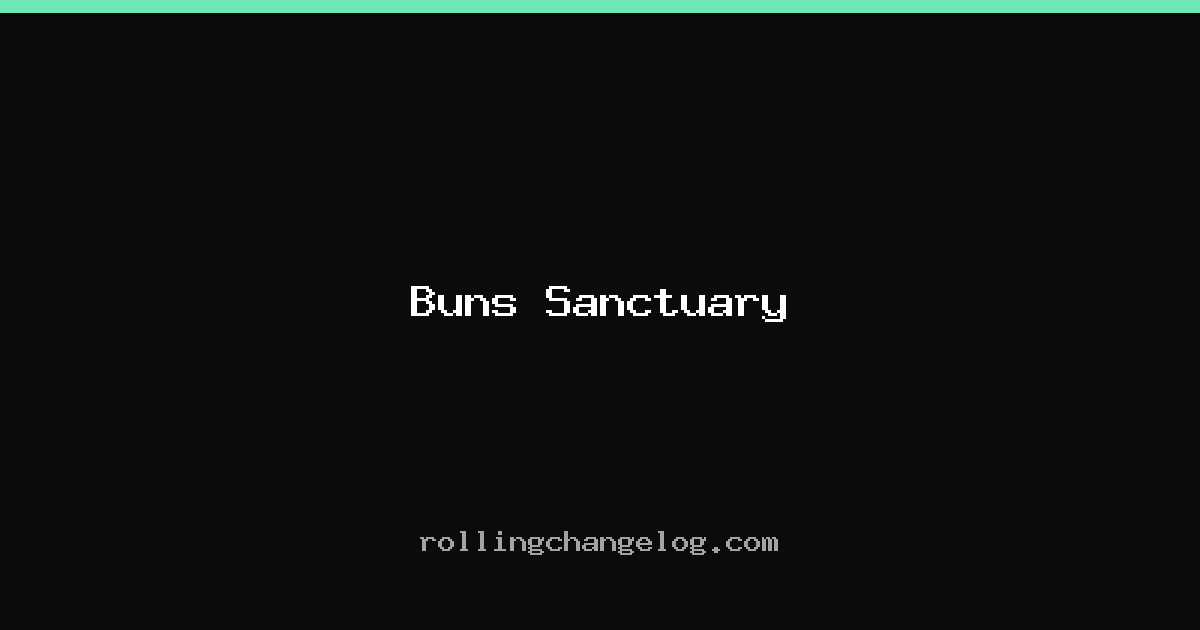 Buns Sanctuary cover