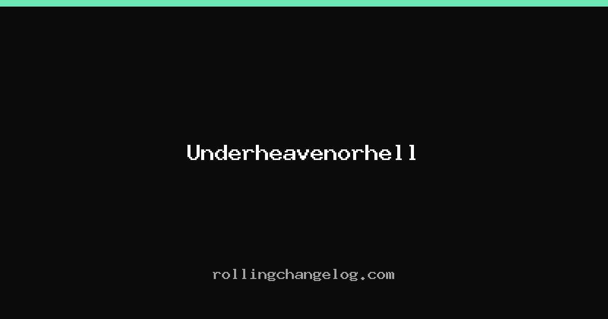 Underheavenorhell cover