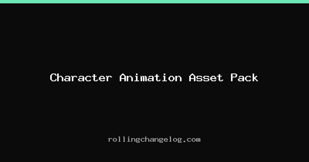 Character Animation Asset Pack cover
