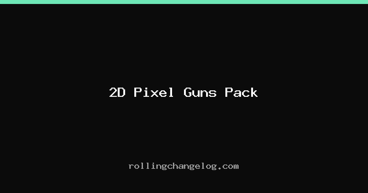2D Pixel Guns Pack cover