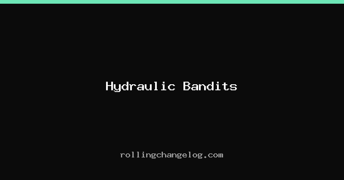 Hydraulic Bandits cover