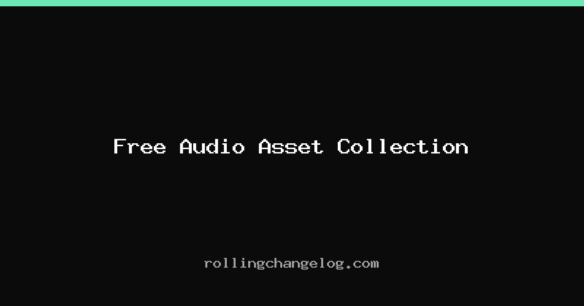 Free Audio Asset Collection cover