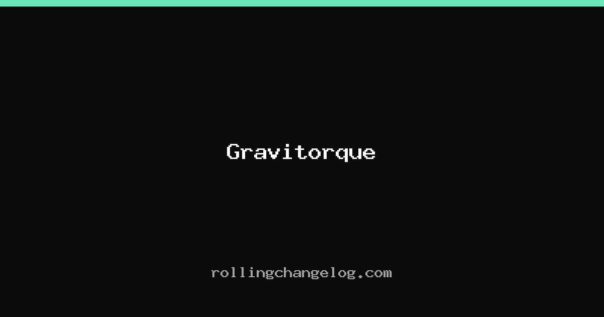 Gravitorque cover