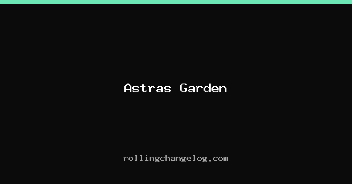Astras Garden cover