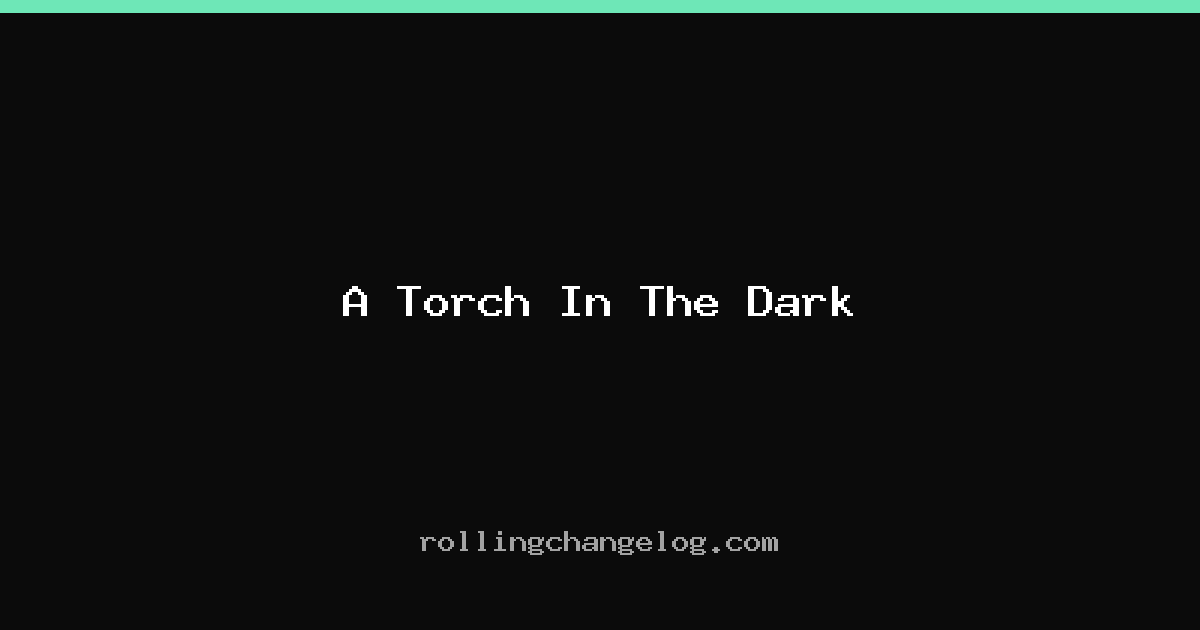 A Torch In The Dark cover