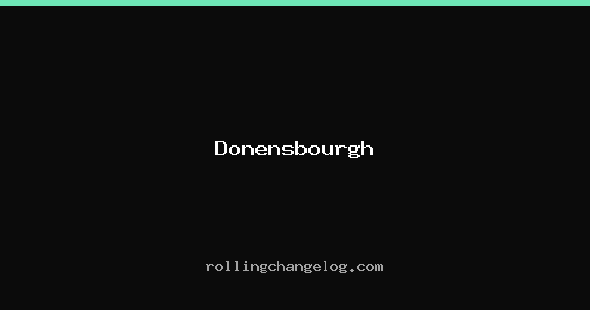 Donensbourgh cover