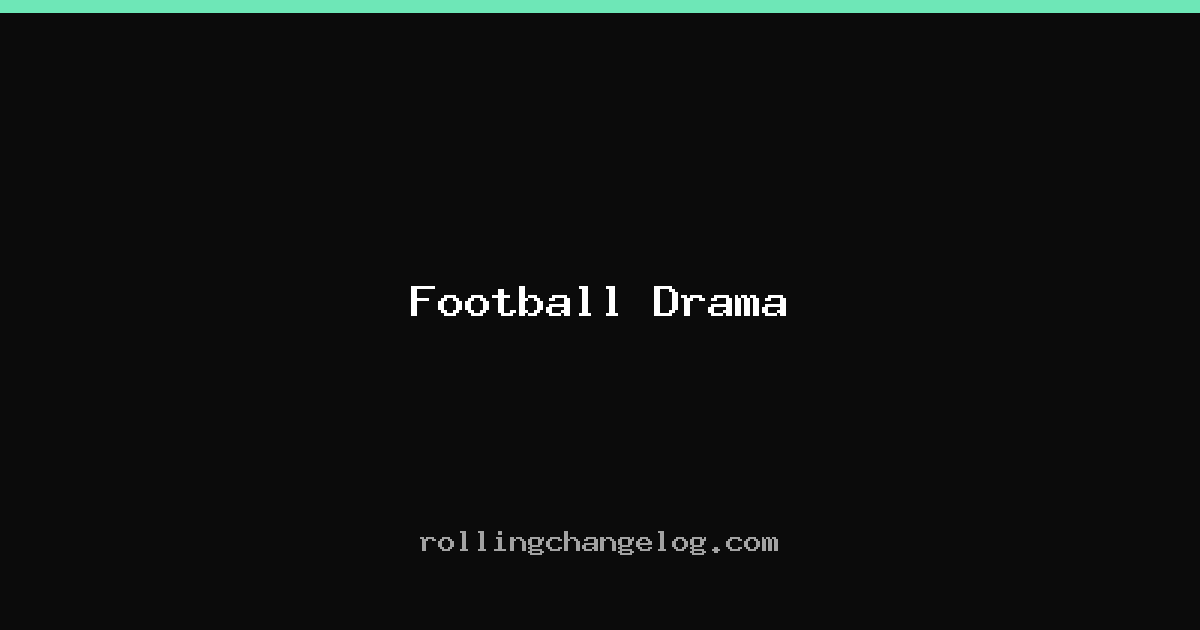 Football Drama cover