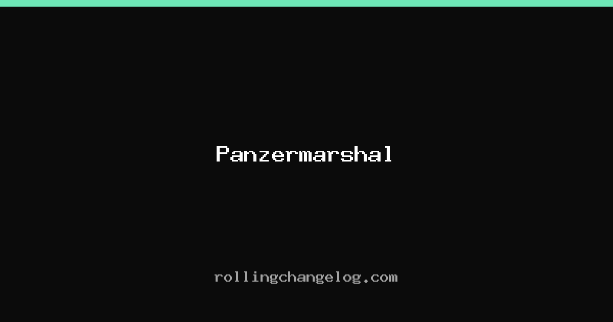 Panzermarshal cover