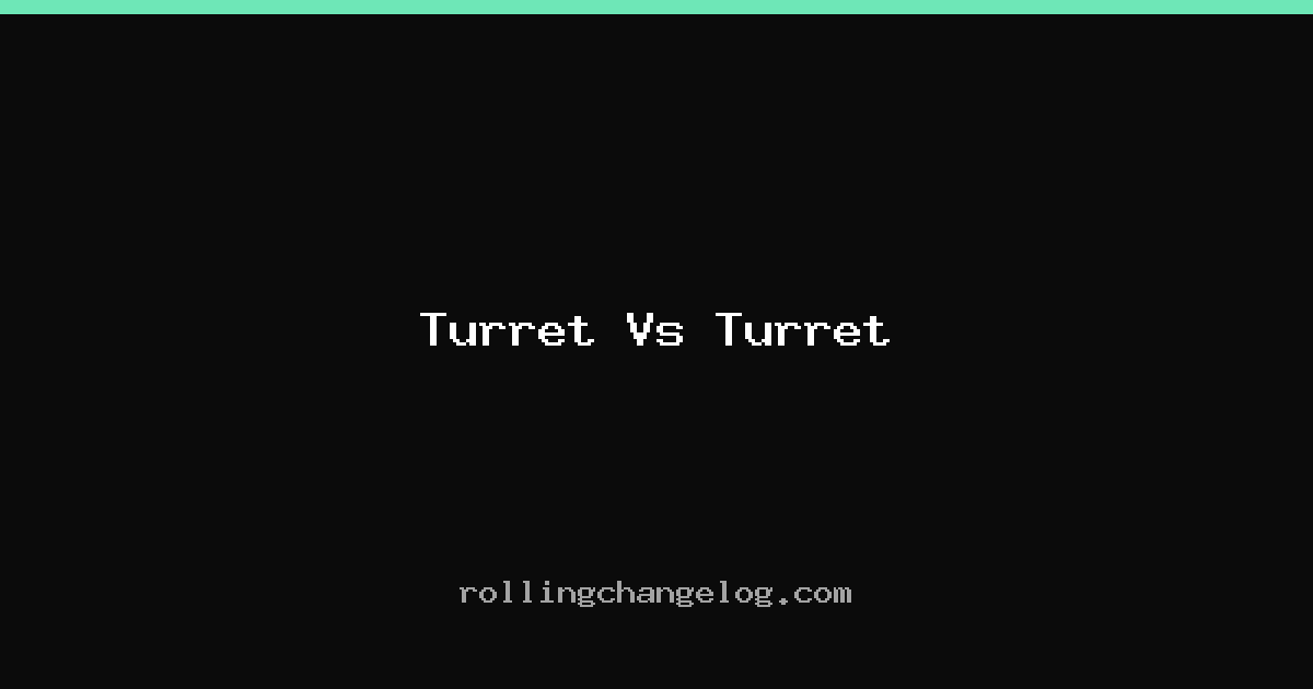 Turret Vs Turret cover