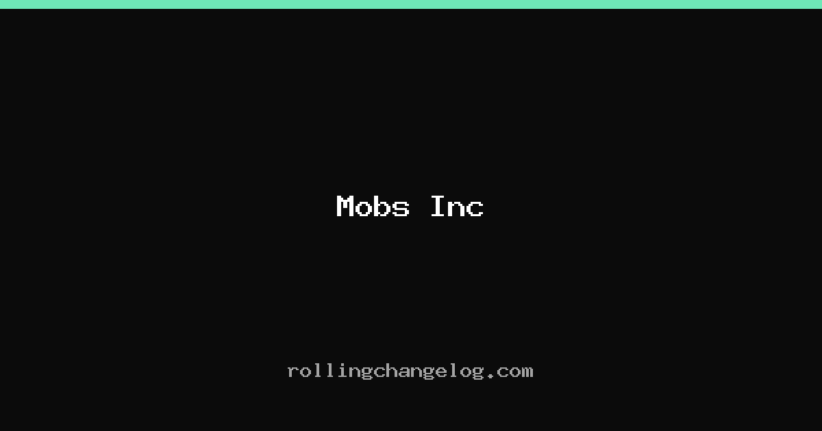 Mobs Inc cover