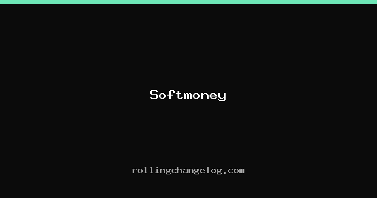 Softmoney cover