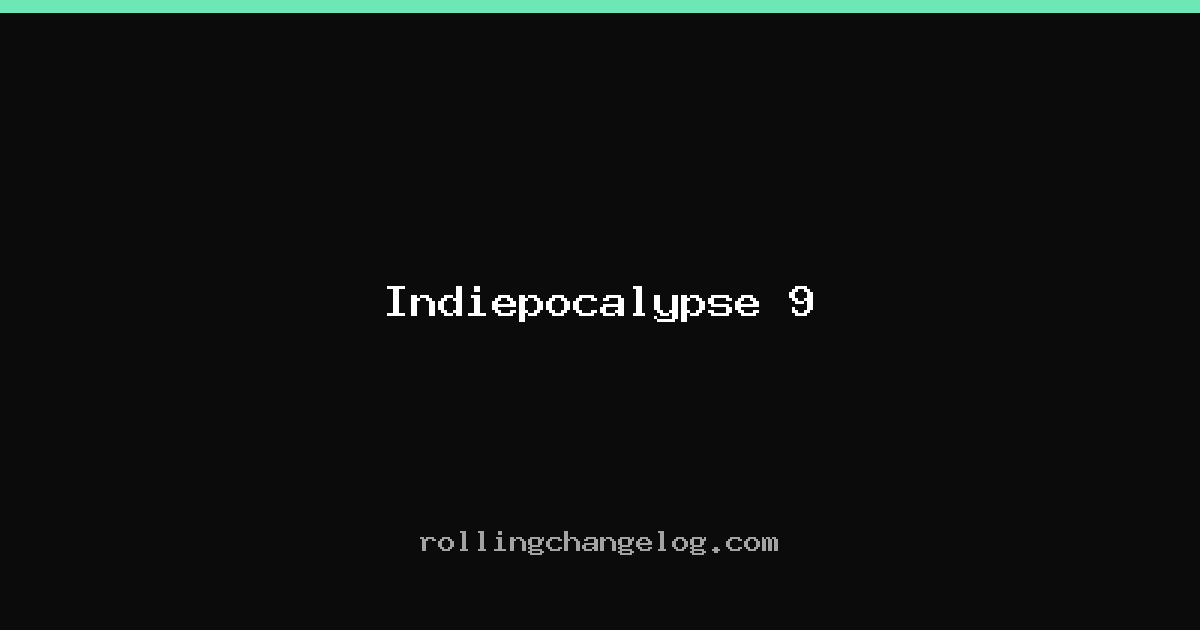 Indiepocalypse 9 cover