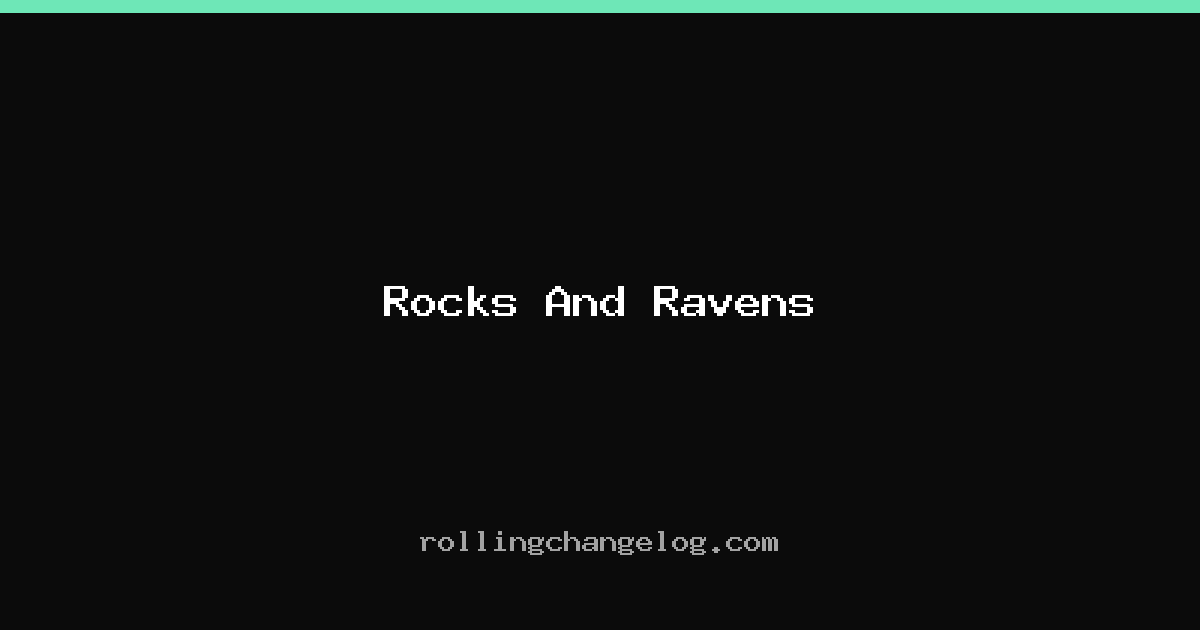 Rocks And Ravens cover