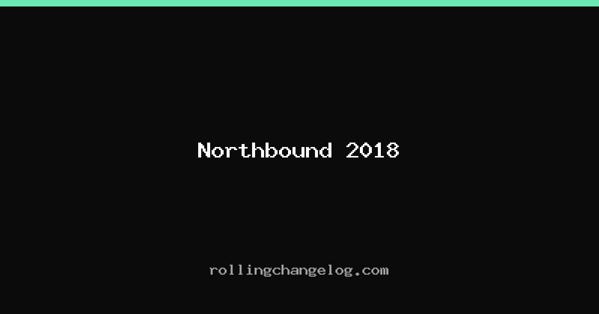 Northbound 2018 cover