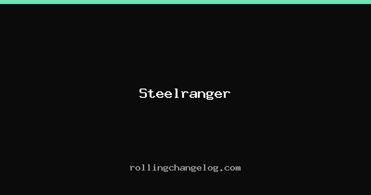 Steelranger cover