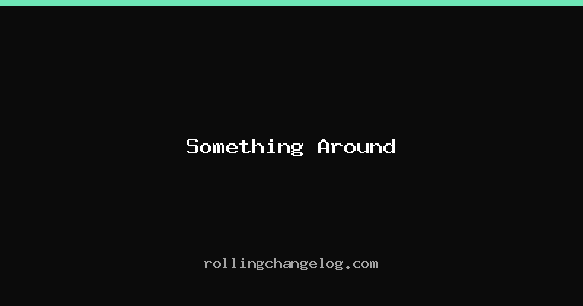 Something Around cover
