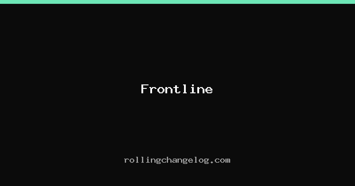 Frontline cover