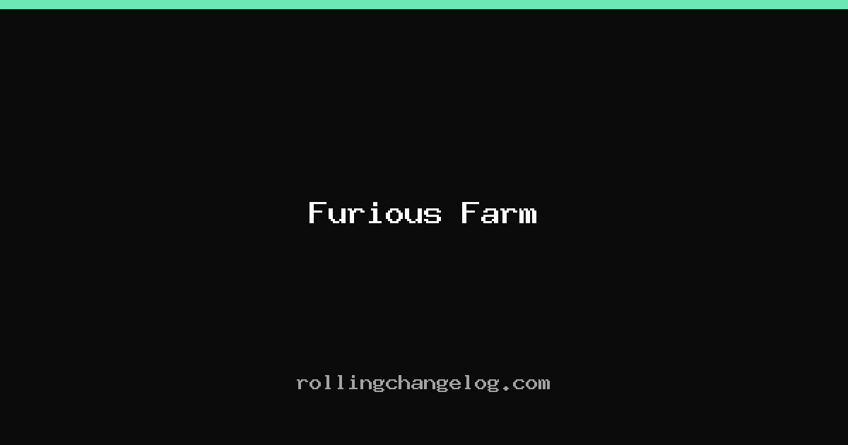 Furious Farm cover