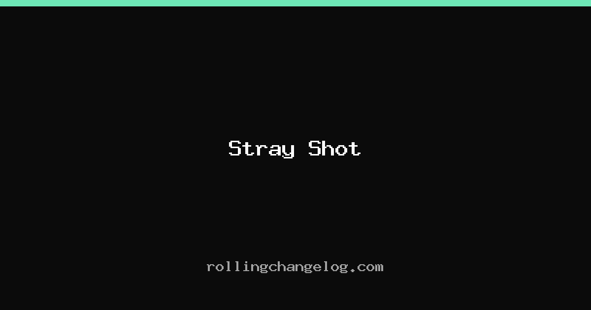 Stray Shot cover
