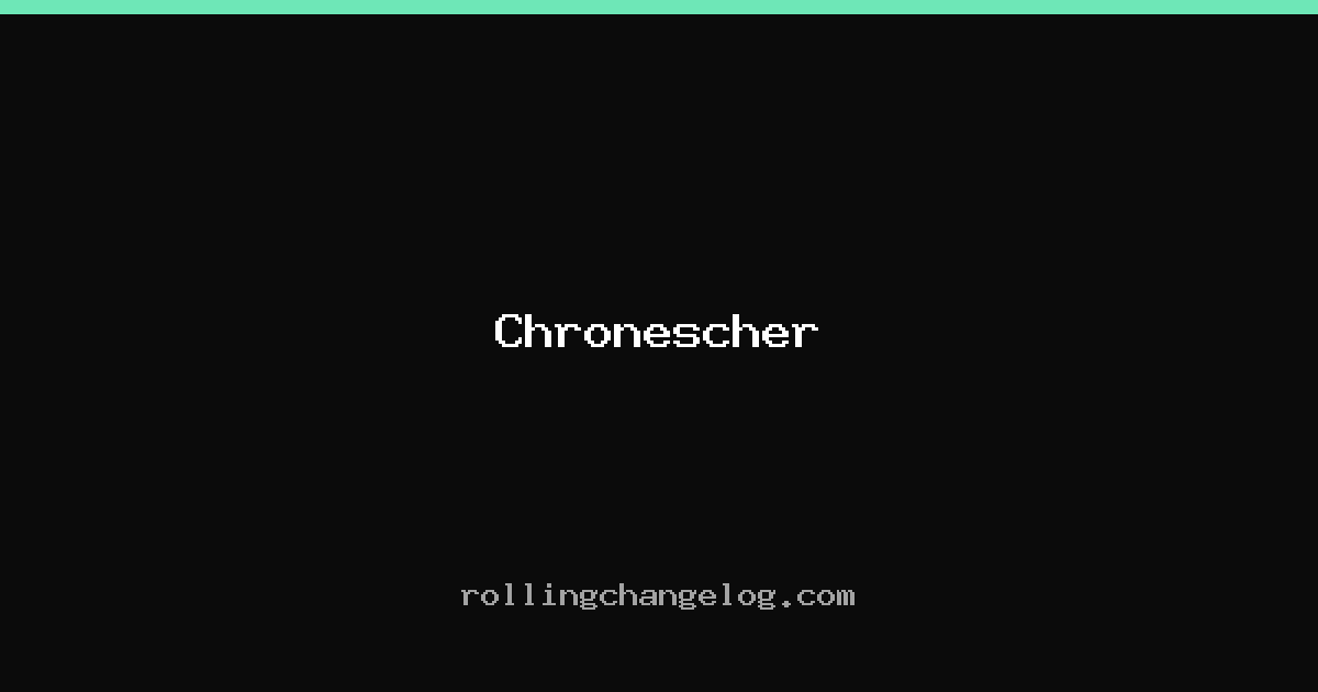 Chronescher cover