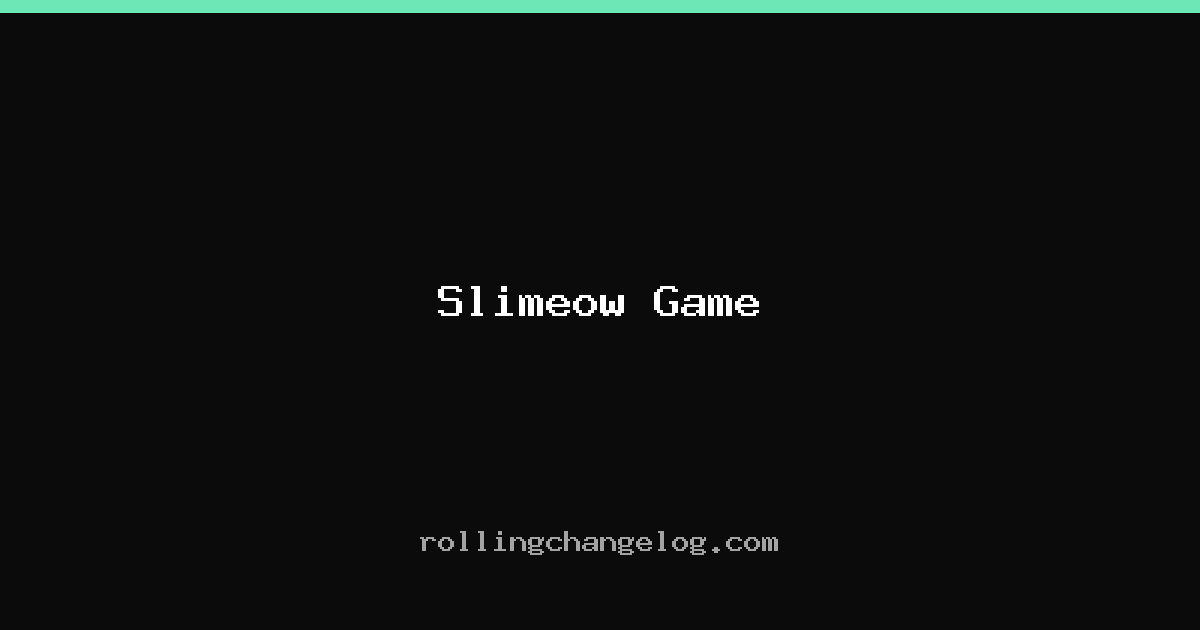 Slimeow Game cover