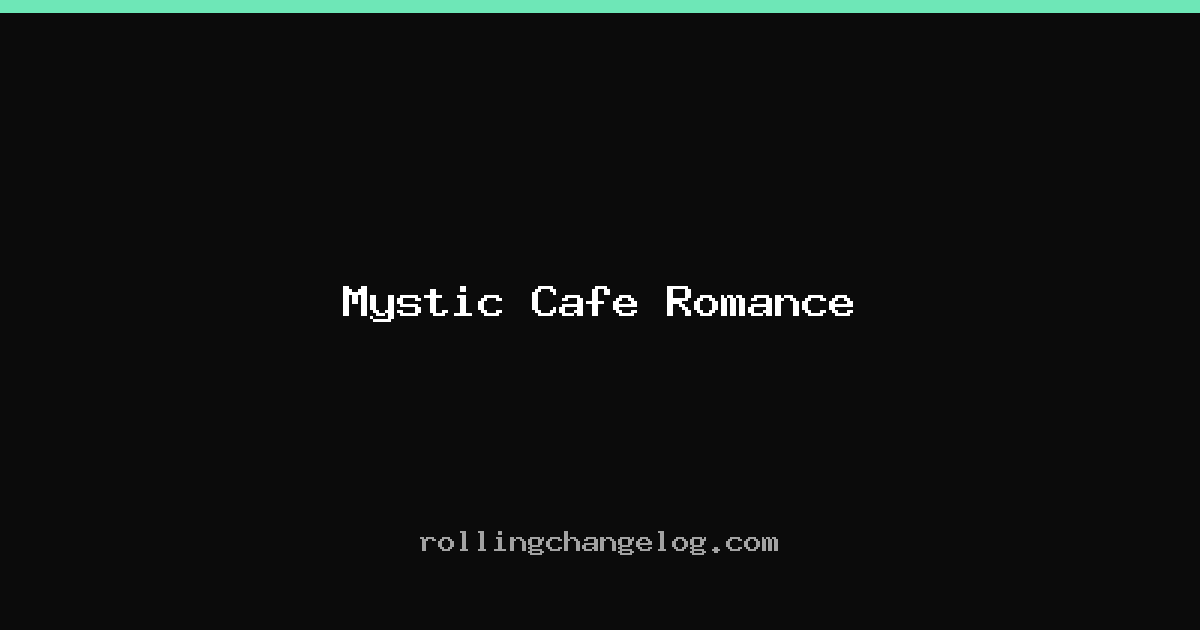 Mystic Cafe Romance cover