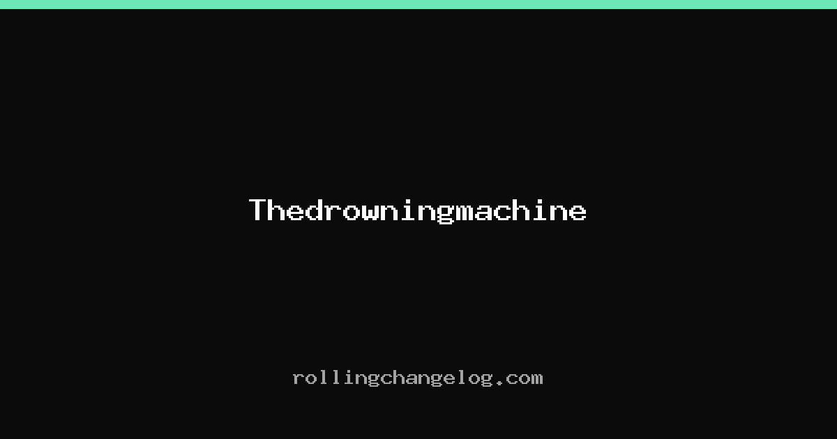 Thedrowningmachine cover