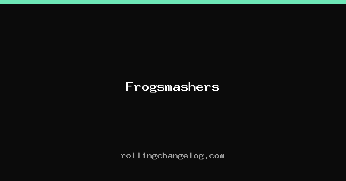Frogsmashers cover