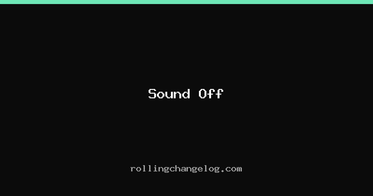 Sound Off cover