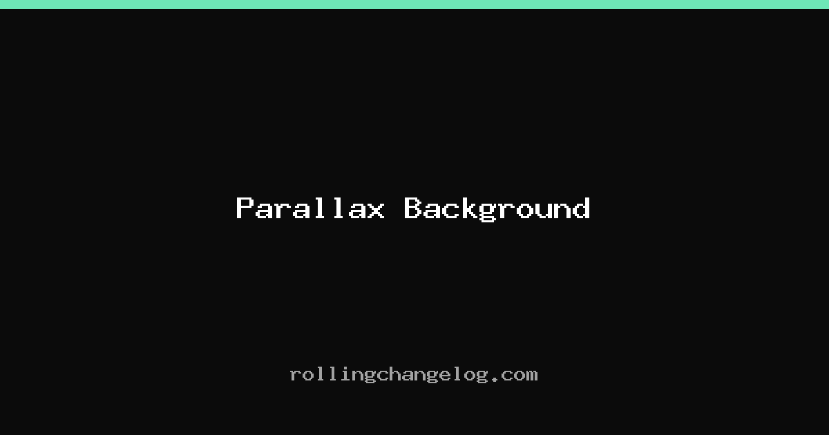 Parallax Background cover