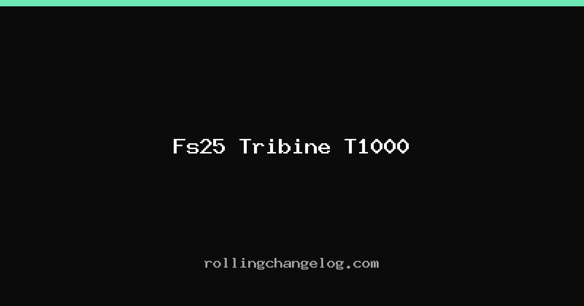 Fs25 Tribine T1000 cover
