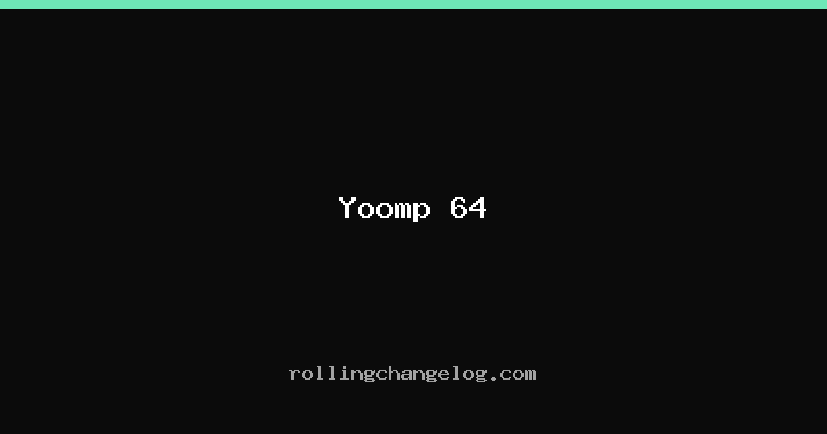 Yoomp 64 cover