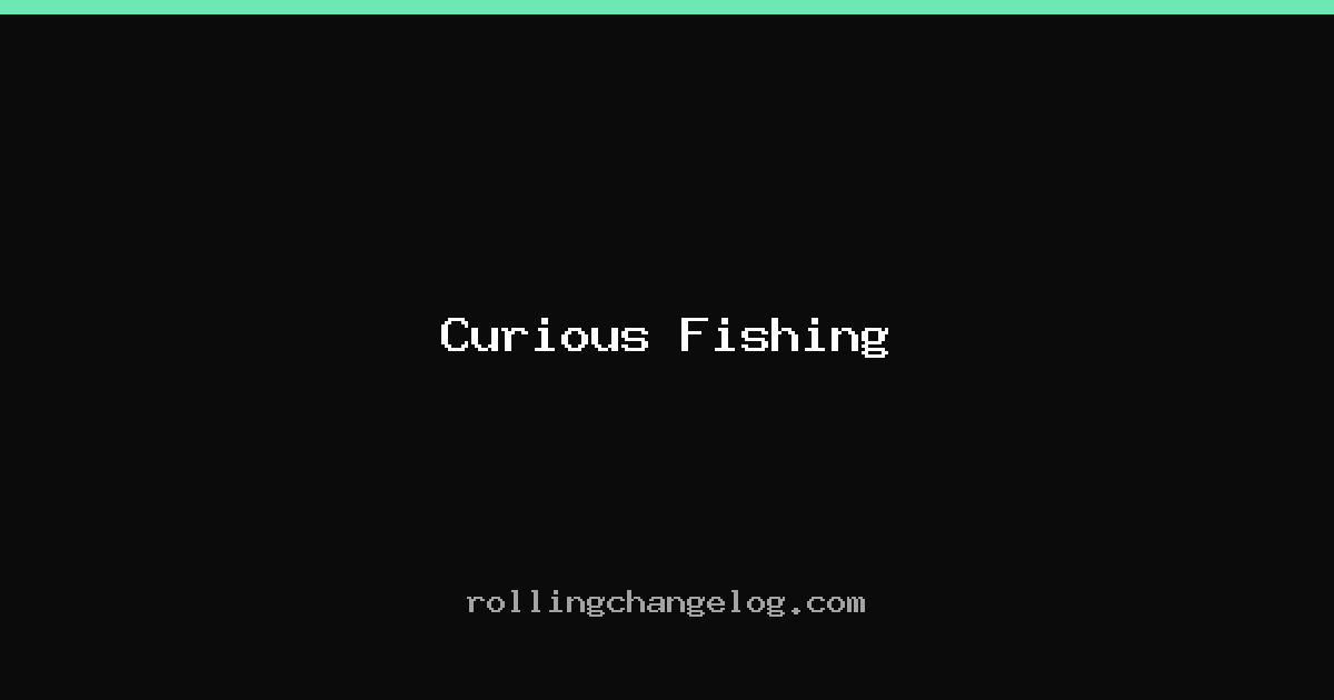 Curious Fishing cover