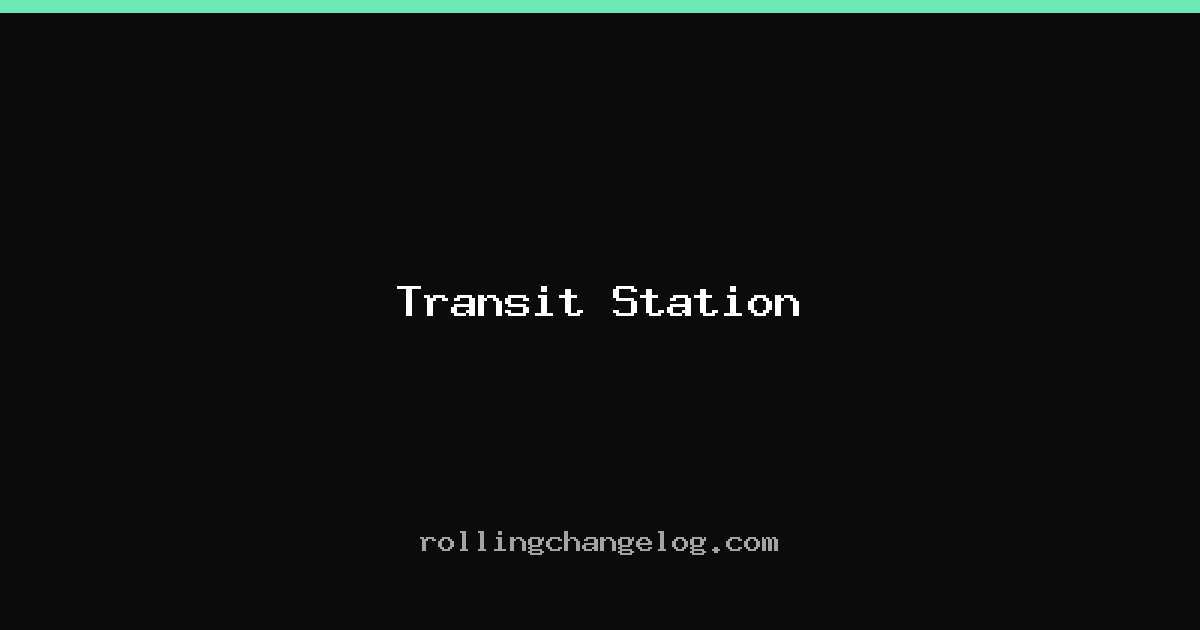 Transit Station cover