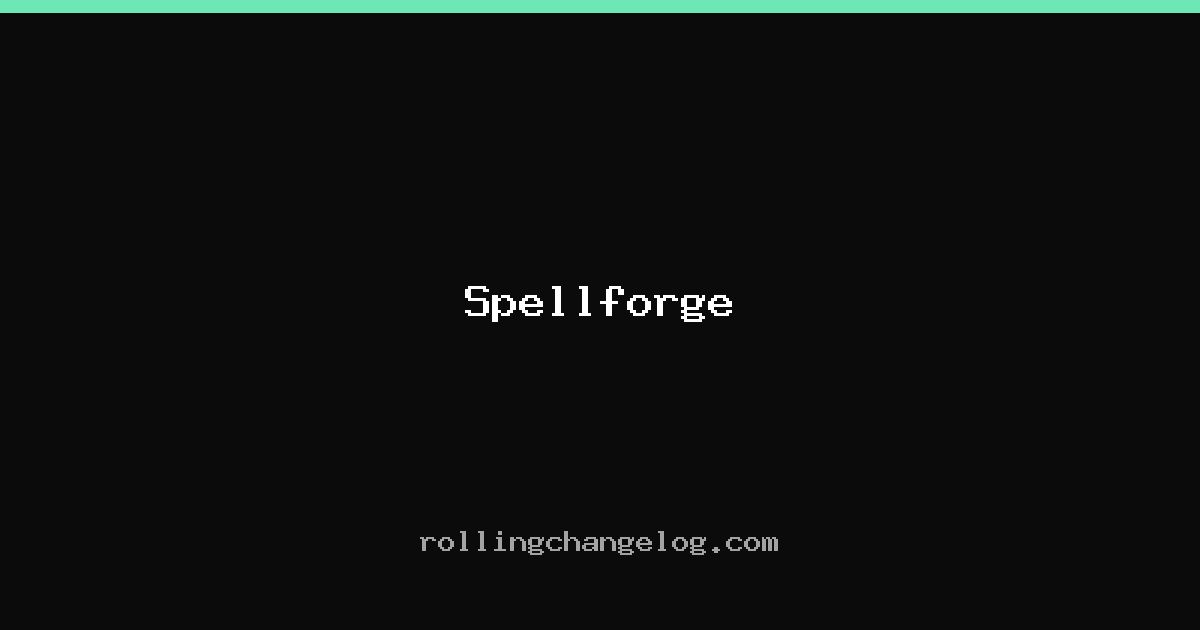 Spellforge cover