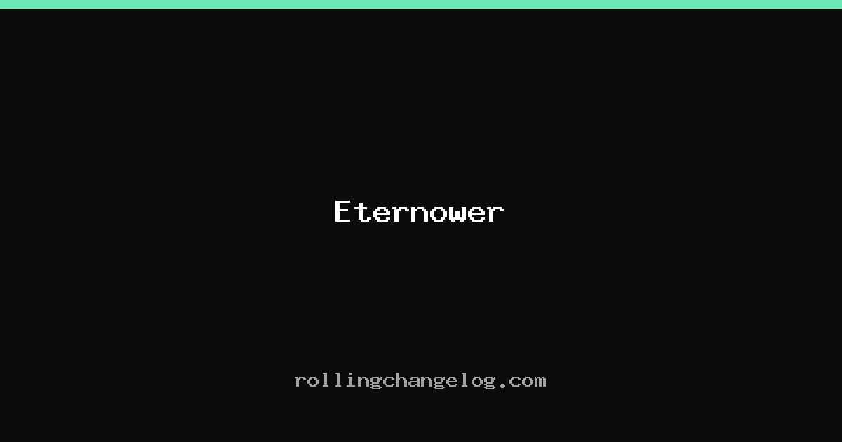 Eternower cover
