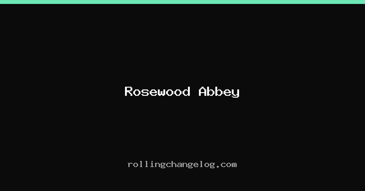 Rosewood Abbey cover