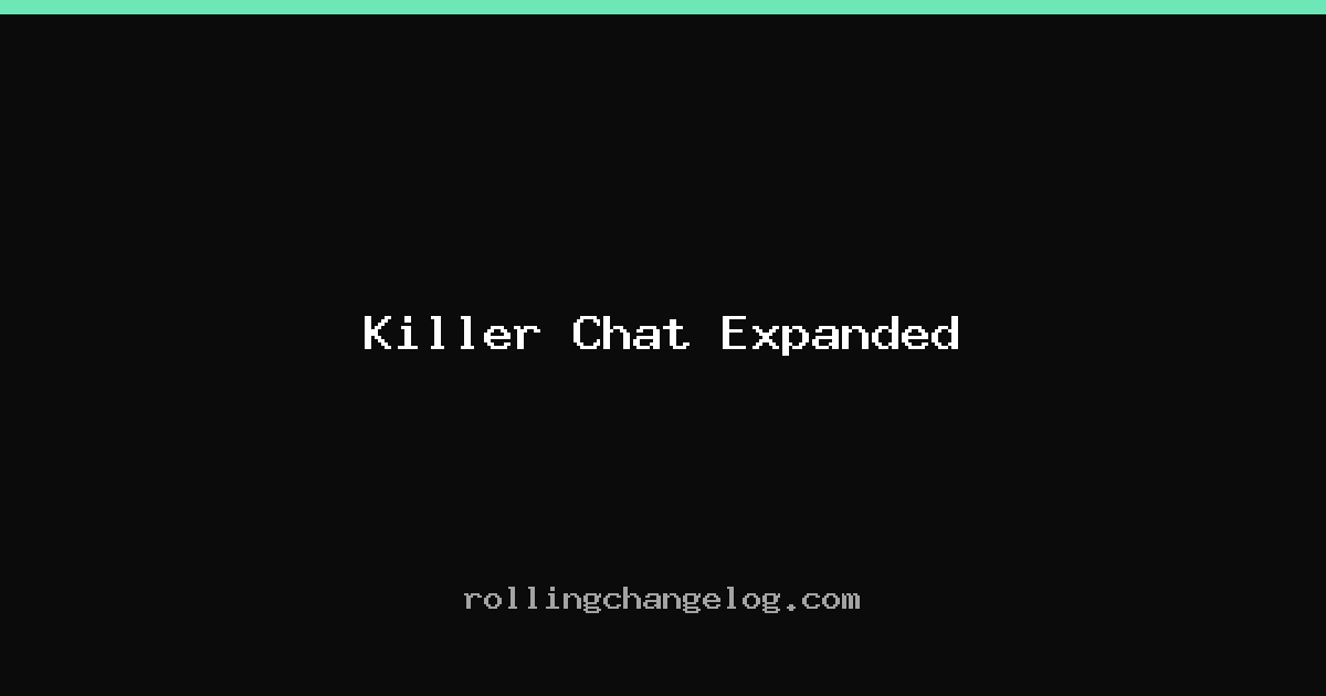 Killer Chat Expanded cover