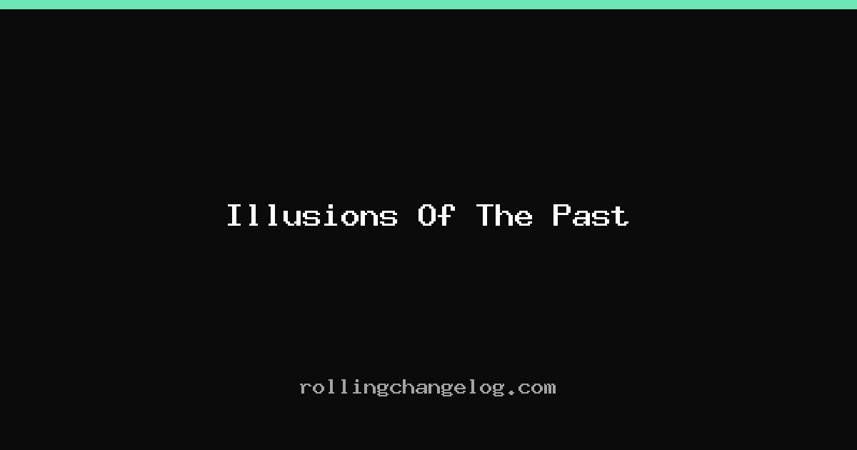Illusions Of The Past cover