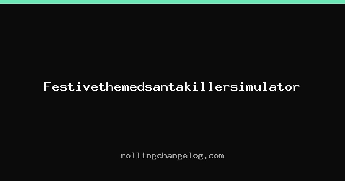 Festivethemedsantakillersimulator cover