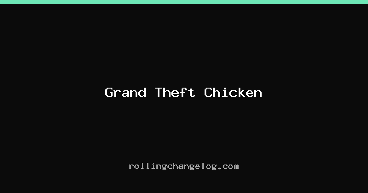 Grand Theft Chicken cover