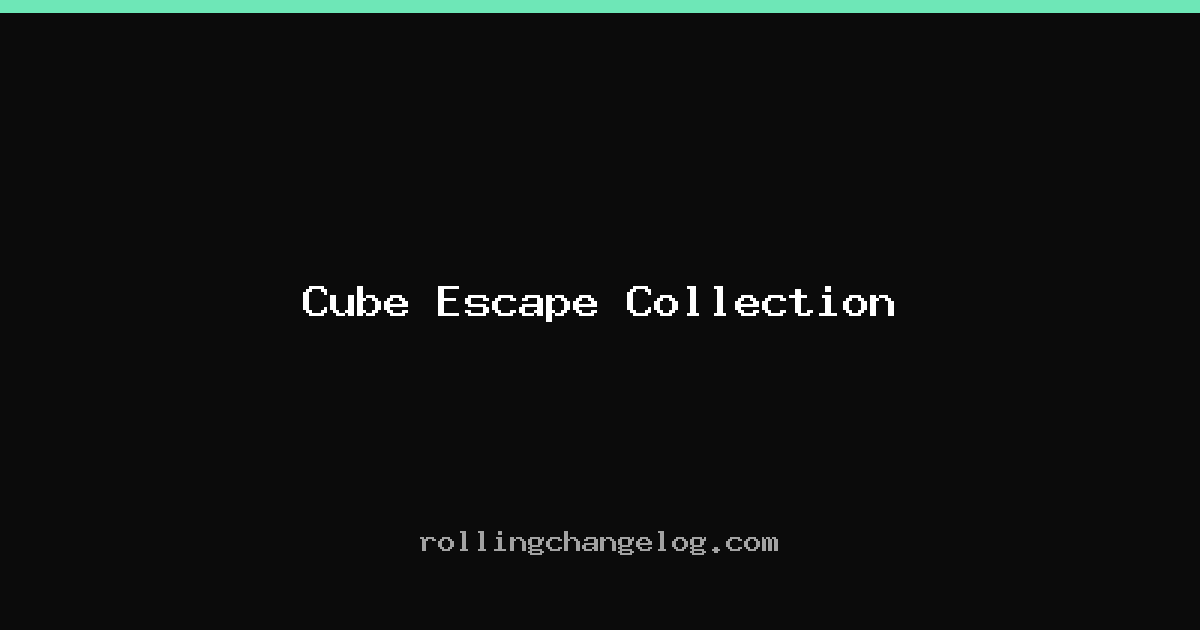 Cube Escape Collection cover