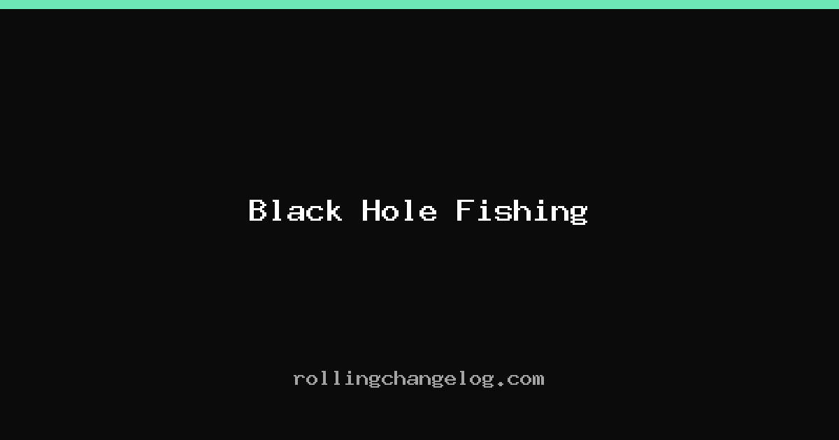 Black Hole Fishing cover