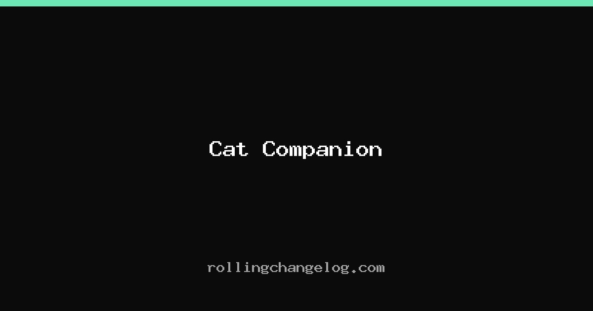 Cat Companion cover