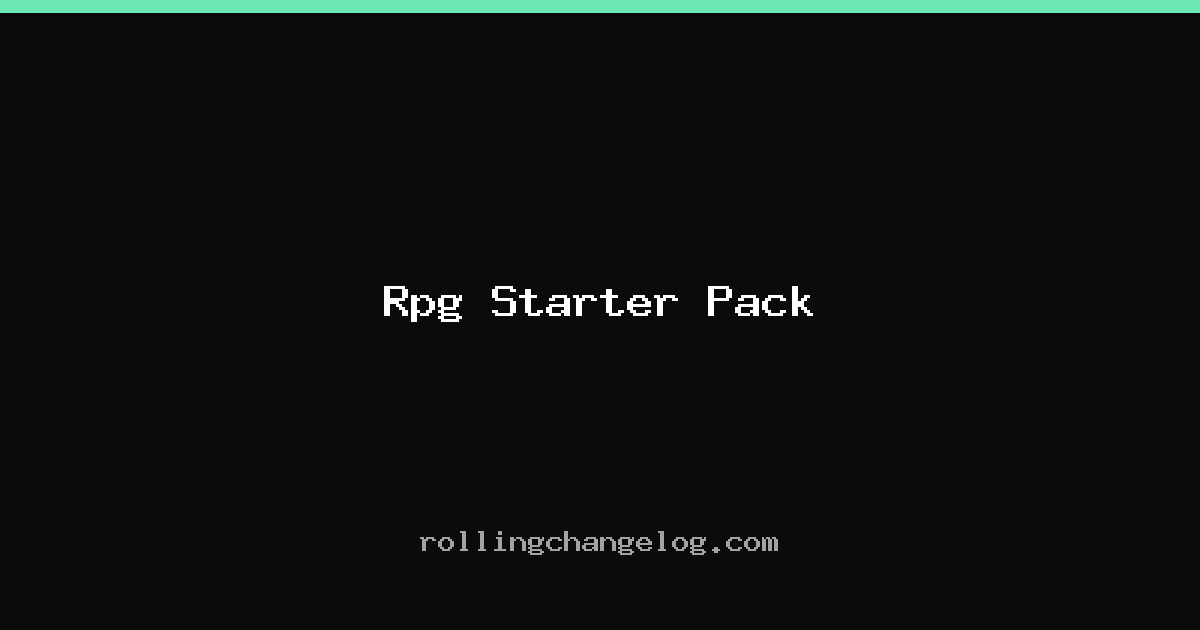Rpg Starter Pack cover