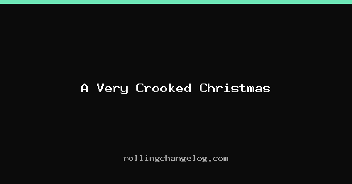A Very Crooked Christmas cover