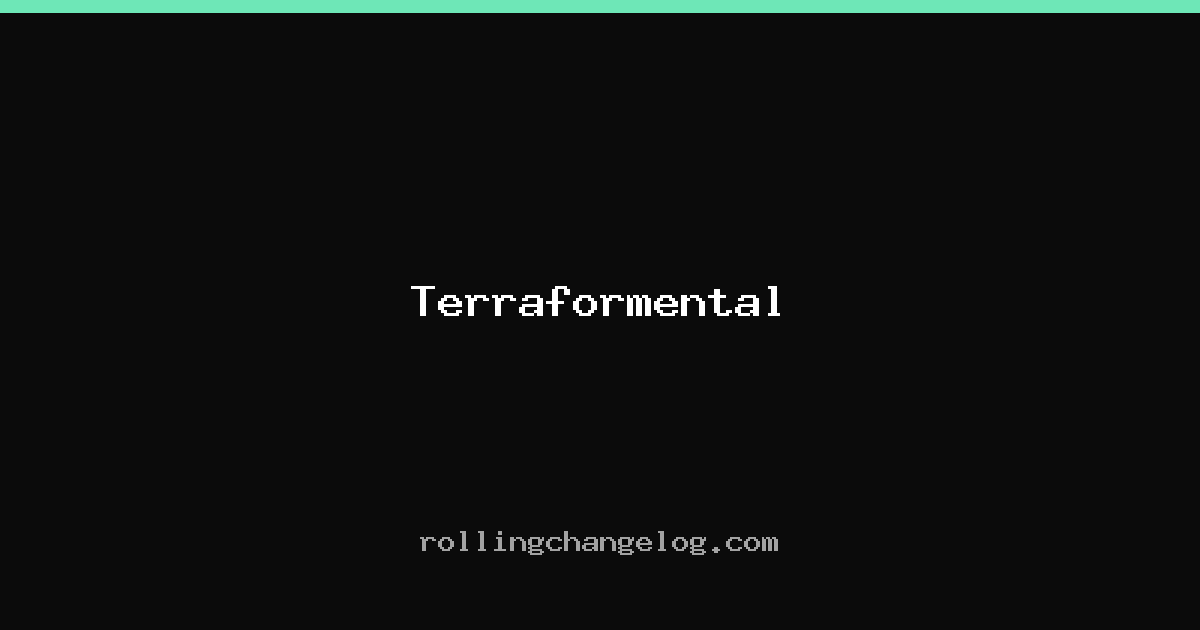 Terraformental cover
